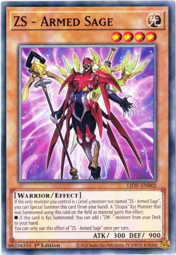 Yu-Gi-Oh! | ZS - Armed Sage | LIOV-EN002 | Common | 1st Ed